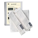 Wet Pack Cotton Patti for Body Detox with VELCRO CLOSURE | Satvic Lifestyle | Set of 3 Strips for Abdomen, Neck and Head | Contains Cotton Cloth Bag and User Manual