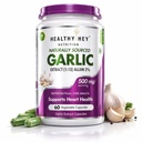 HealtyHey Nutrition Odorless Garlic Extract (1:13) Allium Sativum - 2% Allicin -(60 Veg Capsules)