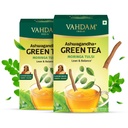 VAHDAM Moringa Tulsi Green Tea - 36 TB | Supports Metabolism, Immunity & Stress Management | 7-Herb Low Caffeine Blend | With Spearmint, Peppermint & Lemongrass | Non-GMO