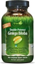 Irwin Naturals Double-Potency Ginkgo Biloba - 60 Softgels - Enhance Memory, Mental Focus & Energy