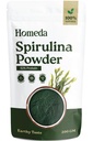Shudh Online Spirulina Powder Organic 200 g | Certified Organic Dried Spirulina Powder for face, Dried Protein Green Algae Powder, Plant based Superfood for Smoothie