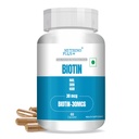 Biotin 30mcg | Supports Healthy Hair Growth, Stronger Nails & Glowing Skin | Daily Beauty Supplement for Men & Women | 1 Pack | Non-GMO, Gluten Free, USA Formulated