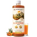 Sugar.fit Himalayan Sea Buckthorn Juice 500ml | Rich in Natural Omega 3, 6, 7 & 9, Vitamin C & E | 100% Pure Seabuckthorn Juice | No Added Sugar | Supports Immunity, Glowing Skin & Gut Health