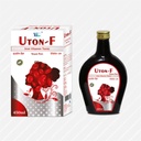 Usine Uton-F Iron Vitamin Syrup (Sugar Free) | Increase Red Blood Cells | Enhance Vitamin & Mineral | Gmp Certified | 100% Ayurvedic - Syrup