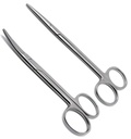 Stainless Steel Dental Stright & Curved Scissor Pack 1 Each
