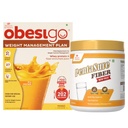 Obesigo BLCD - Weight Management | Mango - 350Gm (7 Sachets*50g) + PentaSure Fiber 100g