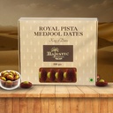 Majestic Premium Medjool Pista Filled Dates – 500g | Handpicked Soft & Juicy Medjool Dates Stuffed with Crunchy Roasted Pistachios | Naturally Sweet Gourmet Snack | Protein-Rich, High-Fiber, Nutrient-Packed Superfood | No Added Sugar, No Preservatives | Perfect for Healthy Snacking, Fitness Diets & Festive Gifting | Hygienically Packed for Freshness & Quality