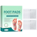 100% Herbal Detox Foot Pads | Natural Bamboo Vinegar Foot Patch | Sleep Aid, Pain Relief & Toxin Removal | Acupoint Micro-Massage Technology (1)