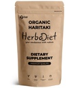 Herbadiet Organic Haritaki Fruit Powder|227 Gram|100% Certified Terminalia Chebula|Detoxification & Rejuvenation