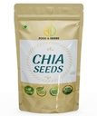 A D Food & Herbs Chia Seeds Raw Healthy Snack for weight loss super food (20 Gms)