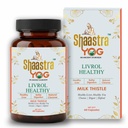 Shaastrayog Liver Detox Supplement 500mg | Milk Thistle, | Supports Liver Care | Antioxidant Defense, Metabolism & Immune Function (30 Count, Pack of 1)