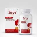 Dive Daily Liver Detox | Silymarin 250mg + NAC 225mg | Liver Health & Detox Support Supplement | Milk Thistle, Beetroot, Dandelion & Kutki Extract | Liver Detox & Antioxidant Wellness Formula Metabolic Wellness | 60 Tablets