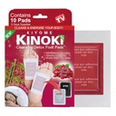 Kinoki Detox Foot Pads - Wolfberry Adhesive Patches for Foot Care, Body Cleansing, Pain Relief, Relieve Stress, Relaxation | Organic Natural Ingredients (Pack of 1 (10 Pads)