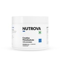 NUTROVA Creatine Monohydrate (Unflavoured) | 100% Micronised for Solubility | Third-Party Tested | Supports Strength, Recovery & Brain Energy | 0 Calories | 35 Servings | 110g | Men & Women