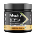 Fitspire Creatine Monohydrate Powder Lemon Flavour 100g (3g Per Scoop) | Fuel for Max Muscle Strength, Power & Growth | Improves ATP Production