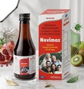 Novimax Syrup with Lycopene, L-Lysine, Vitamin C, Zinc, Selenium & B-Complex Vitamins | Nutritional Syrup for Daily Wellness Support | Family Use | 200 ml