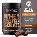 Whey Isolate Protein Powder – Post Workout Recovery Powder for Muscle Recovery & Growth – 25g Protein – Easily Digestible – Non-GMO & Gluten-Free – Chocolate Flavor – 20 Servings (1.41 lbs)