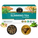 TEACURRY Slimming Tea for Weight Management (30 Tea Bags, 1 Month Pack) With Free Diet Chart | Helps Reduce Tummy & Fight Ageing | Green Tea With Cinnamon Ginger, 60 gram