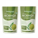 Baidyanath Ayurved Certified Organic Moringa Powder 200 gm | Pure Moringa (Drum Stick) Powder | Green Superfood for Energy, Immunity & Daily Wellness | Plant-Based Herbal Nutrition Supplement (Pack of 2)