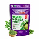 Baidyanath Asli Ayurved Organic Moringa Powder - 200gm | USDA Certified Moringa Oleifera | Natural Drumstick Leaves Powder for Immunity, Energy & Digestion Support