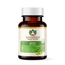 Maharishi Ayurveda Organic Neem Tablets 500 MG | Improves Skin Health | Supports Detoxification| Organic & Safe | 60 Tabs (Pack of 1)
