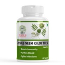 Zenius Neem Giloy Tulsi Tablets, Boosts Immunity, Purifies Blood, Fights Infections, Ayurvedic, 60 Tablets