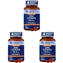 Carbamide Forte Zinc Citrate with Vitamin C | Zinc Supplements for Men & women with 100% RDA Zinc | Immunity & Cellular Health Support – 120 Tablets (Pack of 3)