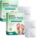 (pack of 2)100% Herbal And Gentle Ingredient Detox Foot Pads, 20 Pieces, Natural Ingredients for Sleep Aid, Pain Relief, Toxin Removal with Bamboo Vinegar and Acupoint Micro-Massage Technology (20)