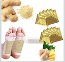 Toxins Remover Detox Foot Patches Adhesive Pads Kit Organic Natural ingredients pack of 1 box