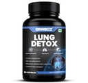 Lung Detox Capsules | Supports Lung Health, Respiratory Function & Mucus Removal | Herbal Antioxidant Cleanse | Ayurvedic Supplement for Immunity & Breathing Support | 60 Capsules