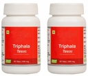 Sri Sri Triphla Tablets, Herbal Supplement, for Digestive Health 500Mg,Tablet - 60Count (Pack of 2)