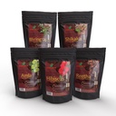 Parijata Amla, Reetha, Shikakai, Bhringraj and Hibiscus Powder for Hair Growth & Hair Mask, 100g each (Combo Pack of 5)