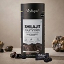 Shilajit Gummies (60 Shilajeet Gummies) with Potent Fulvic Acid & KSM-66 Ashwagandha | Boost Energy, Stamina & Strength | Helps Reduce Stress & Fatigue | No Added Sugar