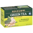 Bigelow Green Tea with Ginger plus Probiotics, Supports Healthy Digestion, 18 Tea Bags, 25g (Product Of USA) DECADENT FOODS