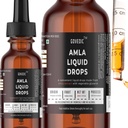 Amla Liquid Drops Concentrated 30ml Pack of 1 | 60 Servings of 500mg Amla Extract | High Potency & Fast Absorption