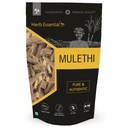 Herb Essential Mulethi Sticks,100 g - Yastimadhu (Licorice) for Chewing - Sore Throat Relief, Immunity Booster, Promotes Oral Health - 100% Natural - (Big)
