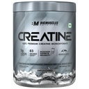Bigmuscles Nutrition Creatine [257g, 83 Servings] | Unflavoured | Micronized Creatine Monohydrate To Support Lean Muscle Repair & Recovery, powder, 1 count