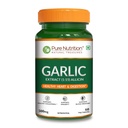Pure Nutrition Lahsun Garlic Supplement Extract 500mg | Allium Sativum (1:15) for Heart Health, Digestion & Cholesterol Support | Garlic Boosts Immunity, Supports Blood Pressure & Cardiovascular Wellness | Natural Antioxidant – 60 Veg Capsules