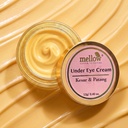 Mellow Under Eye Cream For Dark Circles, Eye Puffiness & Fine Lines | Kesar & Patang | Ayurvedic Formula | Best for Men & Women | 12 gms | 94% Users Saw Reduced Dark Circles