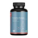 Licorice Root Extract (Glycyrrhiza Glabra) - Natural Digestive Relief & Respiratory Support - Soothing Adrenal Wellness Supplement - 60 Vegetarian Capsules