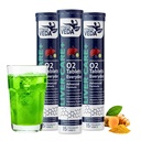 Fitness Veda Liver Detox Effervescent- Pack of 3 (15x3) | Fatty Liver Health Supplement | Milk Thistle With American Ginseng | Drop, Dissolve, Fizz & Drink | Advanced Ayurvedic Formula for Liver Health – 15 Tablets Each