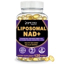 NAD+ Supplements for Women & Men, Liposomal NAD⁺ with Resveratrol Softgels