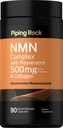 Piping Rock NMN Complex Supplement | 500mg | 90 Capsules