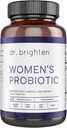 Dr. Brighten Women’s Probiotic - Probiotics, Prebiotics with Antioxidants & Sunfiber for Healthy Hormones, Balanced Female Microbiome, Ovaries and Immune Health - 60 Capsules