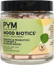 Prebiotics and Probiotics Mood Biotics by PYM with 22.91 Billion CFU (60 Count) Gut Health & Mood Support Supplement | Non-GMO, Vegan, Gluten Free