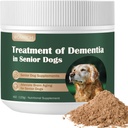 Senior Dog Supplements Dog Dementia Supplement Mushroom Powder for Dogs 120g | Cognitive Supplement for Dogs Addresses Getting Lost, Social Withdrawal | Canine Cognitive Dysfunction