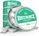 Deckiez Energy Pouches, 5 Cans (100 Servings), Sugar Free Caffeine Supplement, Coffee Pouches & Energy Drink Alternative, 50mg Caffeine Pouches, Wintergreen Flavor