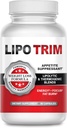 Lipo Trim- Advanced Lipogenic Thermogenic Diet Pills – Boost Energy, Enhance Focus, and Accelerate Fat Loss- 60 Fast Acting Appetite Suppressant Capsules