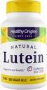 Healthy Origins Lutein 20 mg (Lutemax 2020 with Zeaxanthin, Non-GMO, Vegan, Eye Support), 180 Veggie Gels