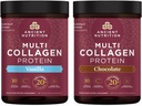 Ancient Nutrition Multi Collagen Protein Powder Vanilla 45 Servings + Multi Collagen Protein Powder Chocolate 45 Servings